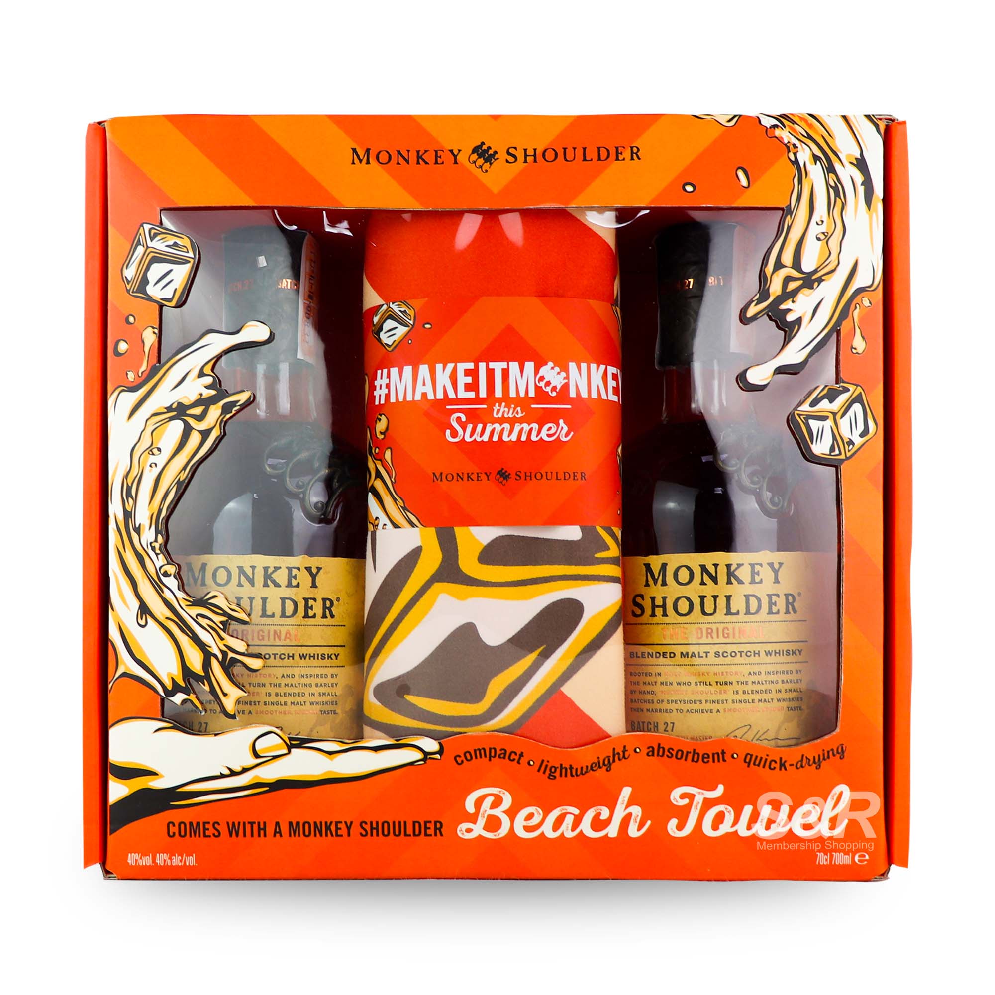 Monkey Shoulder The Original Blended Malt Scotch Whisky 1 set Monkey Shoulder The Original Blended Malt Scotch Whisky 1 set